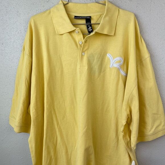 NWT Roca Wear Fly Threads Banana Split Polo Shirt Size 4X - Picture 2 of 6